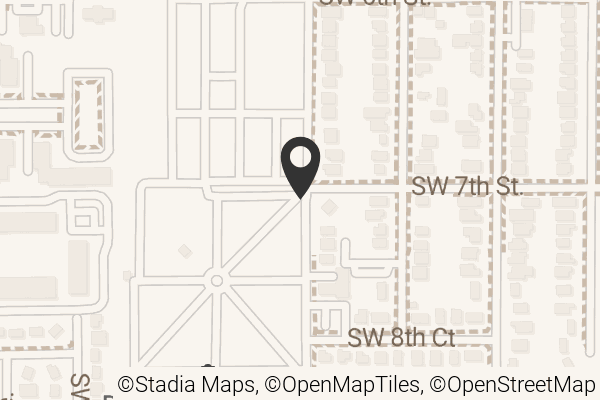 Map with location marker