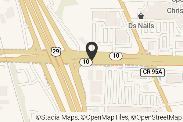 Map with location marker