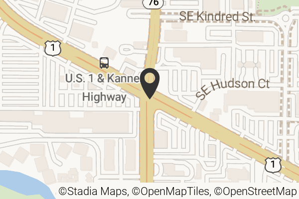 Map with location marker