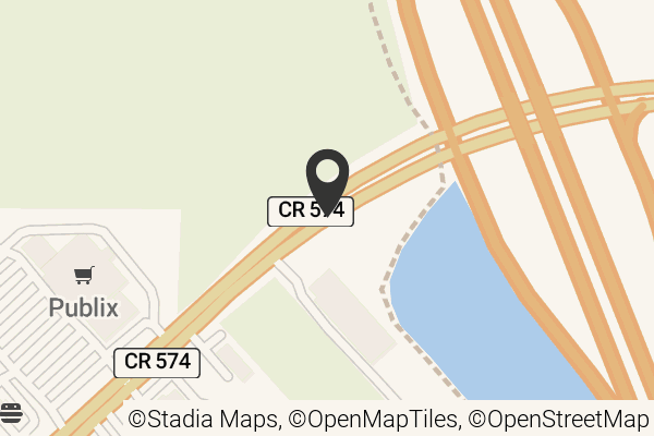 Map with location marker