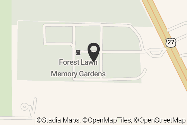 Map with location marker