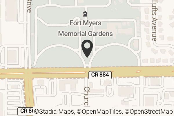 Map with location marker