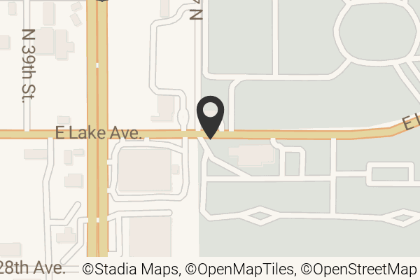 Map with location marker