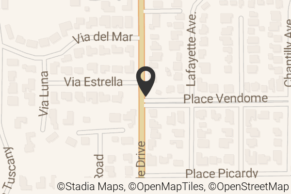 Map with location marker