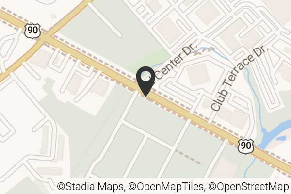 Map with location marker