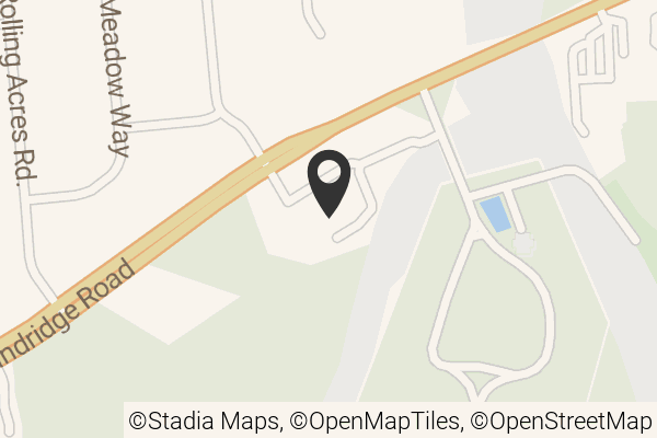 Map with location marker