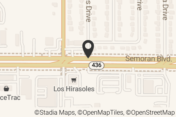 Map with location marker