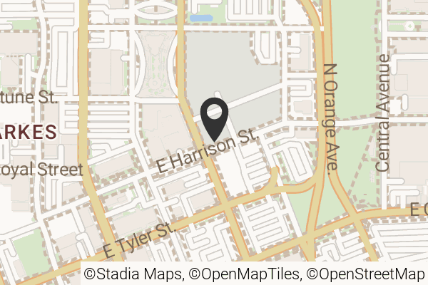 Map with location marker