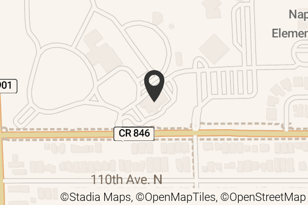 Map with location marker