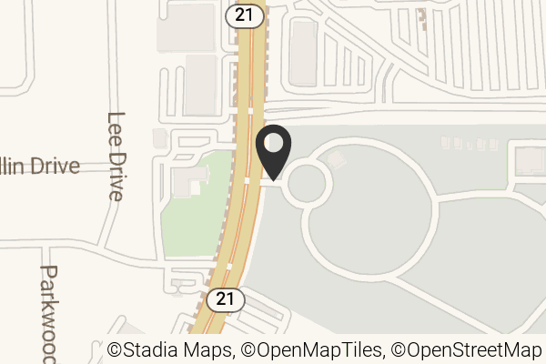 Map with location marker