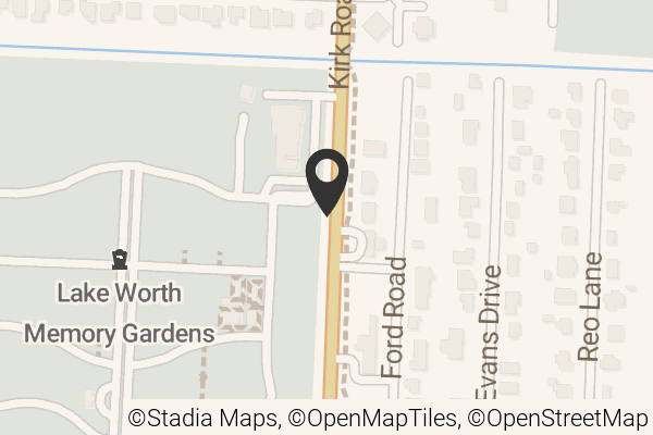 Map with location marker