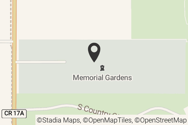 Map with location marker