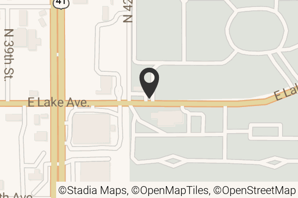 Map with location marker