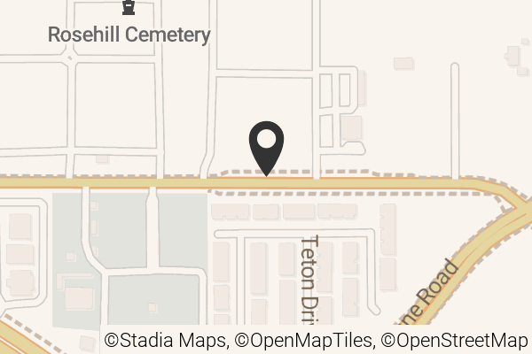 Map with location marker