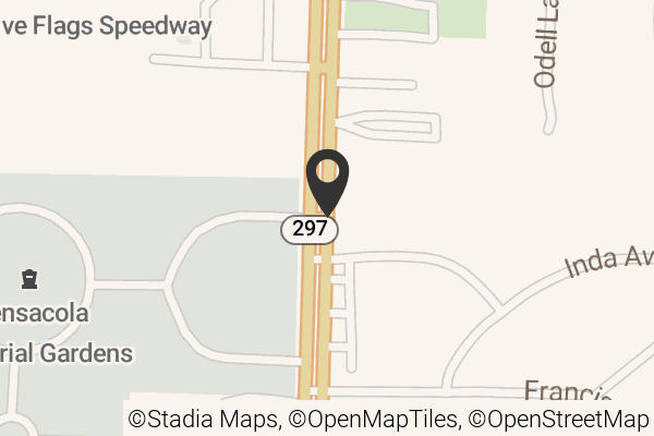 Map with location marker