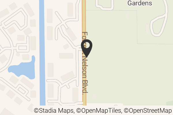 Map with location marker