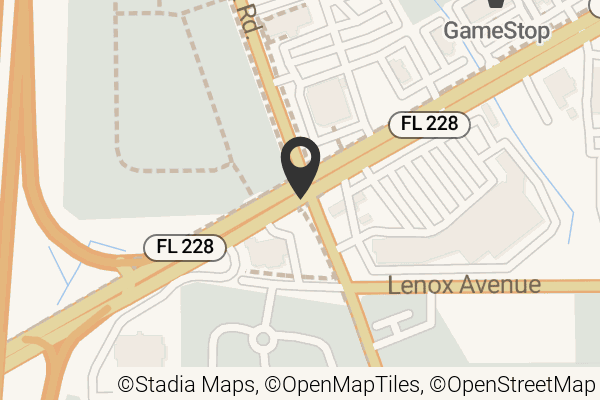 Map with location marker