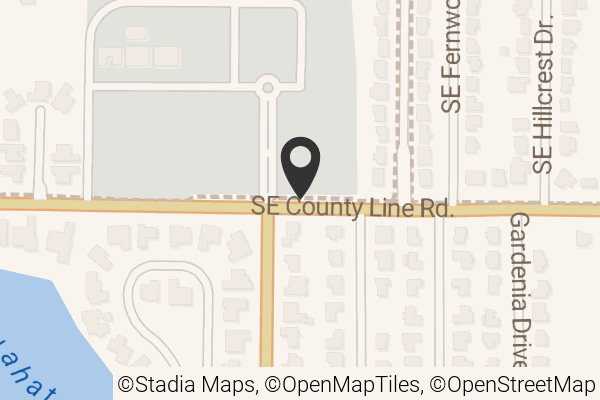 Map with location marker