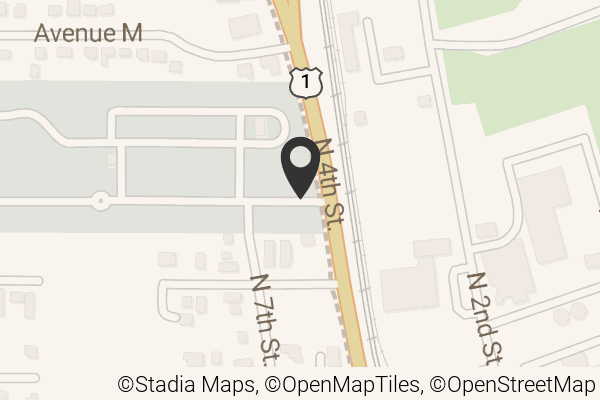 Map with location marker