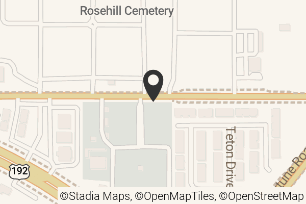 Map with location marker