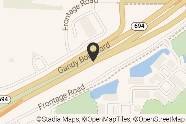 Map with location marker