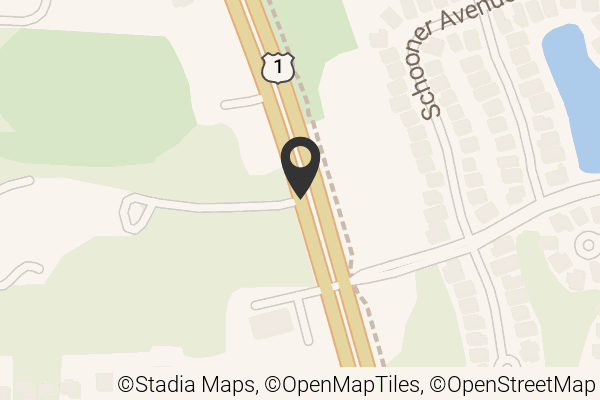 Map with location marker