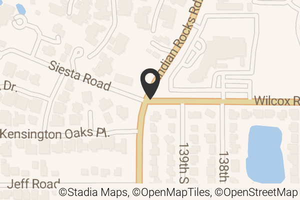 Map with location marker