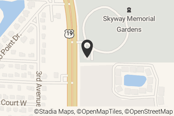 Map with location marker