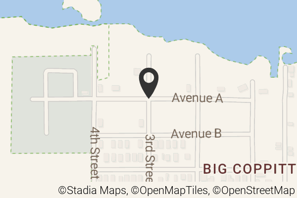 Map with location marker