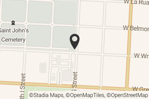 Map with location marker