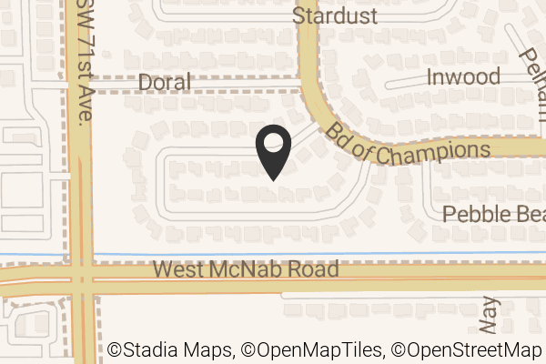 Map with location marker