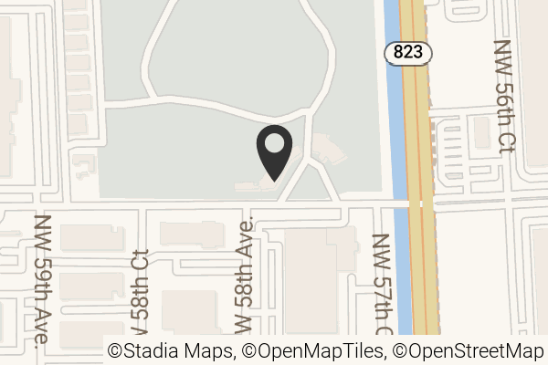 Map with location marker