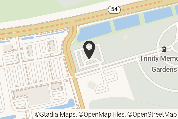 Map with location marker