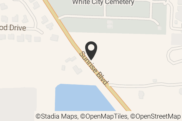 Map with location marker