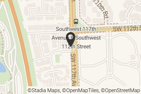 Map with location marker