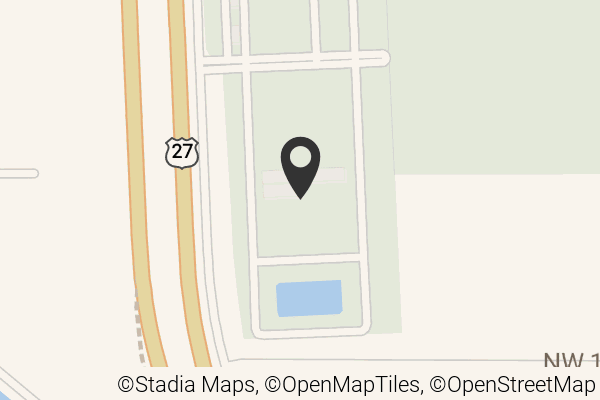 Map with location marker