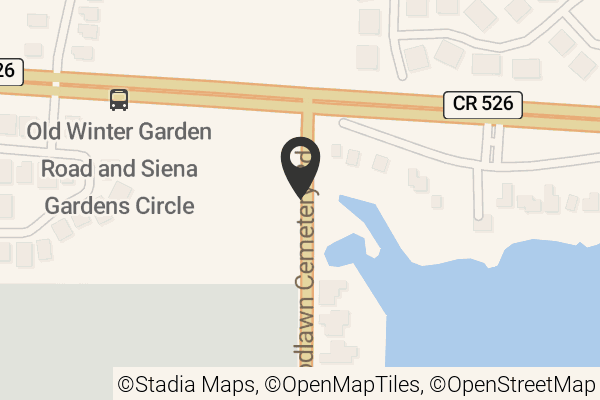 Map with location marker