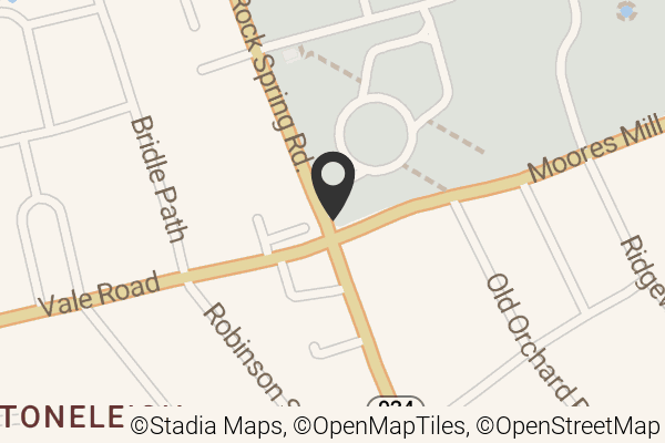 Map with location marker