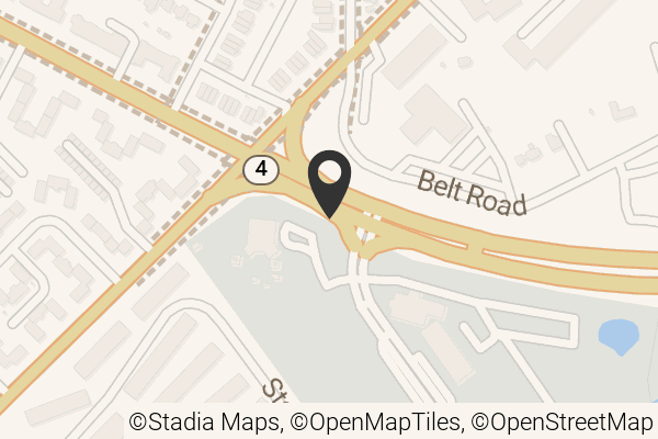 Map with location marker