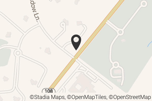 Map with location marker