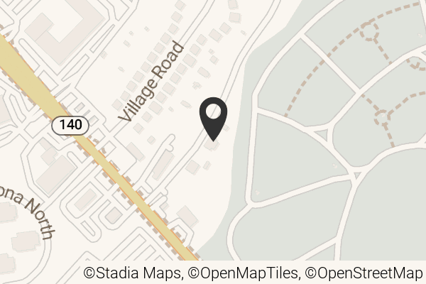 Map with location marker