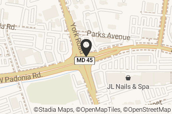 Map with location marker