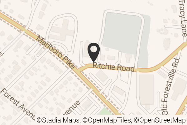 Map with location marker