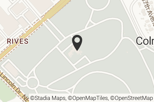 Map with location marker