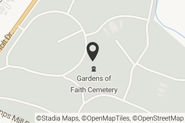 Map with location marker