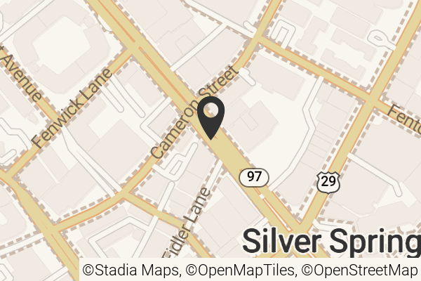 Map with location marker