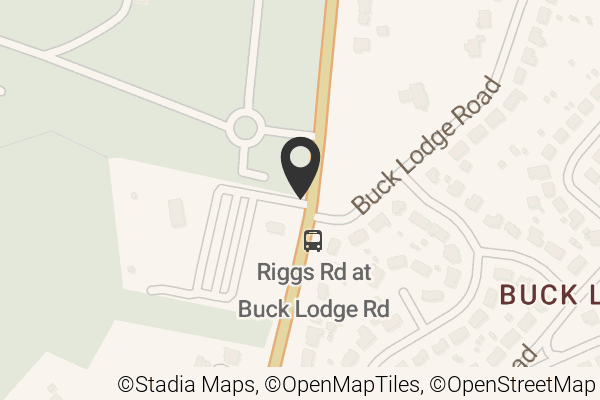 Map with location marker