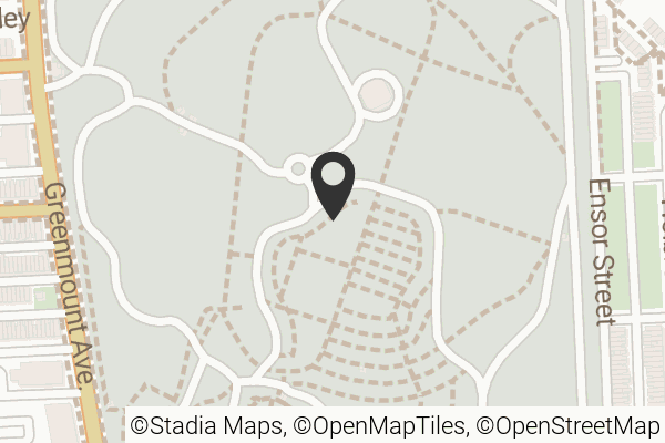 Map with location marker