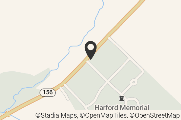 Map with location marker