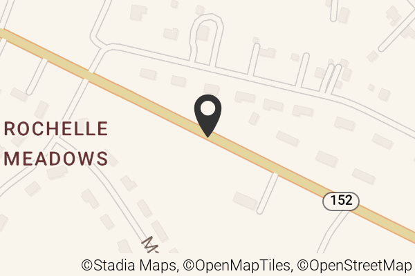 Map with location marker